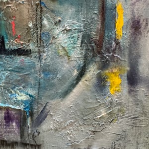 Downtown Moonrise by Annie Wood 
