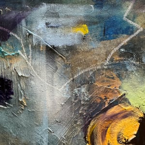 Downtown Moonrise by Annie Wood 