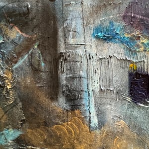 Downtown Moonrise by Annie Wood 