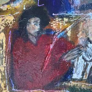 To Read a Book on a Sunday Morning by Annie Wood 