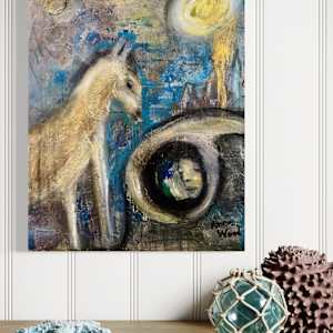 Moonlit Passage by Annie Wood 