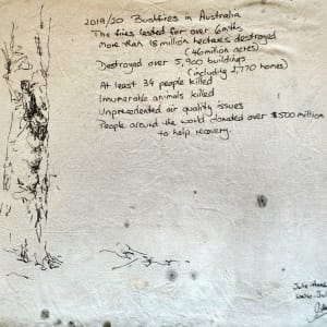 Burnt #1 by Julie-Anne Rogers  Image: Back 