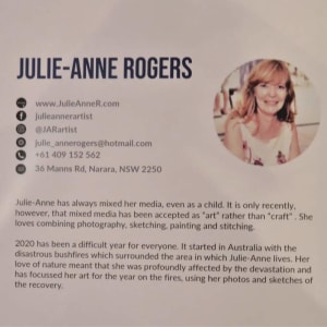 Burnt #1 by Julie-Anne Rogers  Image: Artist statement