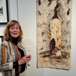 Burnt #2 by Julie-Anne Rogers  Image: Opening might at the Gosford Art Prize