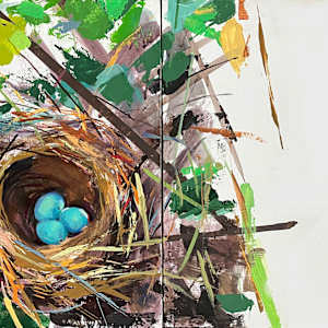 Thrush Nest by Shannon Abbey, Image 1.