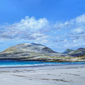 Mountains Luskentyre by Allison Young