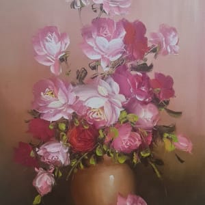 Pink Roses by Robert Cox