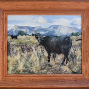 Meal on the Mesa by Bobbe Jones  Image: Frame