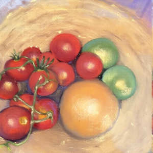 Basket of Fruit by Janet Gallagher