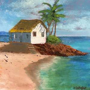 Living on the Edge by Janet Gallagher, Image 1.