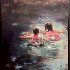 A Magical Moment At Katherine Hot Springs by Catherine Miles