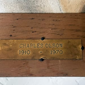 Charles Olson by Ed Fish 
