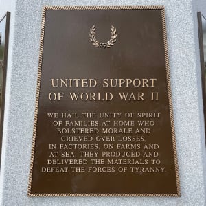 World War II Monument by Roger Armstrong 