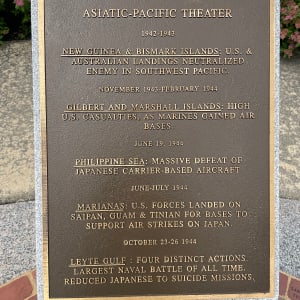 World War II Monument by Roger Armstrong 