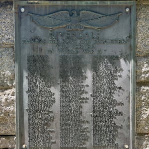 Riverdale WWII Monument by Unknown 
