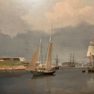 Gloucester Harbor by Fitz Henry Lane 