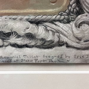 Memorial Tablet for Stage Fort Park by Eric Pape 