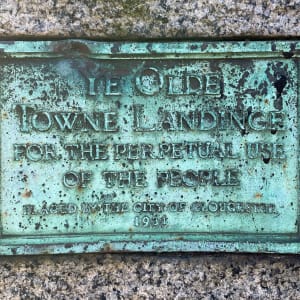 Town Landing Plaque by Unknown 