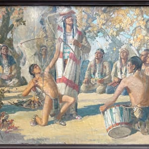 Landing of the Viking Thorwald in Vinland by Frederick Mulhaupt 