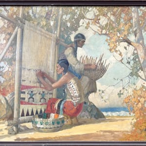 Landing of the Viking Thorwald in Vinland by Frederick Mulhaupt 