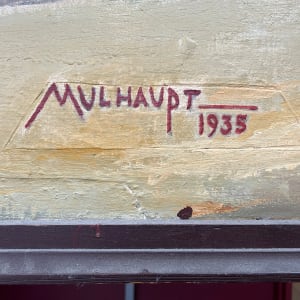 Landing of the Viking Thorwald in Vinland by Frederick Mulhaupt 