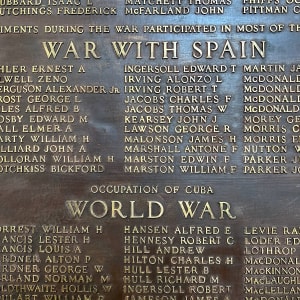 Company G 8th Regiment M.V.M. Memorial by Unknown 