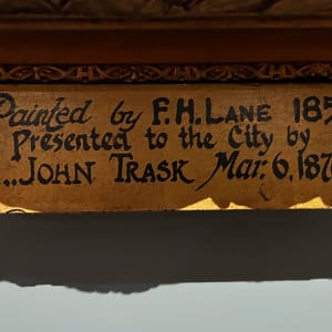 Three Master on the Gloucester Railways by Fitz Henry Lane 