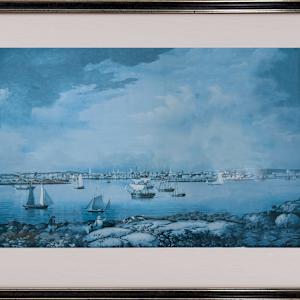 Gloucester Harbor from Rocky Neck by Fitz Henry Lane
