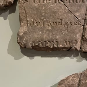 Gravestone of Reverend John White by Unknown 