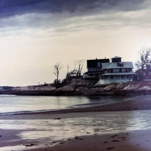 Niles Beach After a Storm by Eileen Morley 