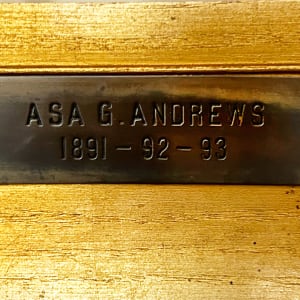 Mayor Asa G. Andrews by Elmer Chickering  