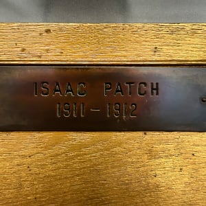 Mayor Isaac Patch  by Unknown 