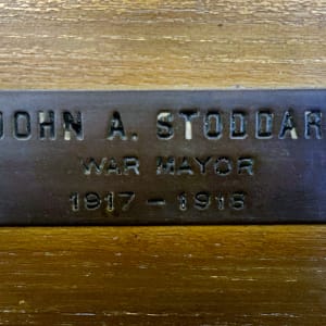 Mayor John A. Stoddart  by H.B. German 