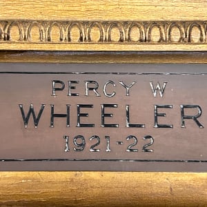 Mayor Percy W. Wheeler  by Unknown 