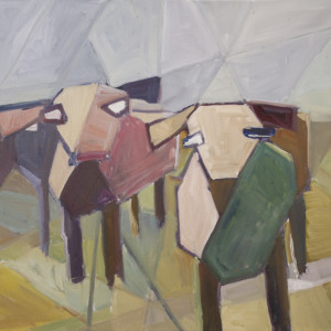 Cattle I by Jennifer Riefenberg