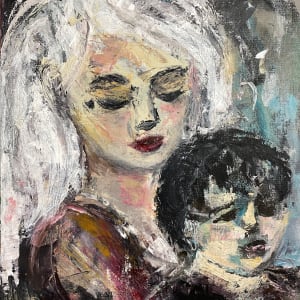 Fiorella and Child by Ania Lesela