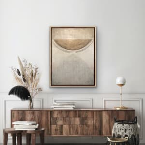 Ma'at by Shauna Marie Martin  Image: Digital Room with digital frame (will be framed with similar maple frame)