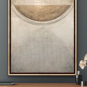 Ma'at by Shauna Marie Martin  Image: Digital Room with digital frame (will be framed with similar maple frame)