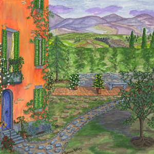 Balcony by Patricia A Kelley