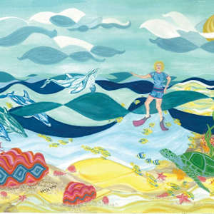 Enchanted Waves by Patricia A Kelley