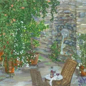 Fountian by Patricia A Kelley