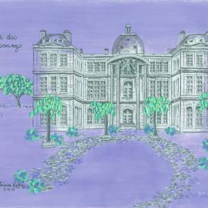 Jardin du Luxembourg by Patricia A Kelley