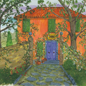 Tuscan House by Patricia A Kelley