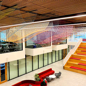 Composite Lens (University of Cincinnati - College of Law) by Ball-Nogues Studio