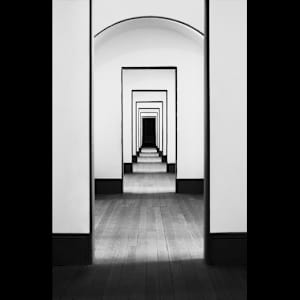 University of Toledo/Gillham Hall Purchases by Bonnie Dolin, John & Marcia Koverman, Dana Oldfather, Jan Bell, Edward Casagrande, Beth Himsworth, Katherine Ignatenko, Melinda Rosenberg, Michael Sheets, Sai Sinbondit, Becky Linhardt  Image: Jan Bell, Bowling Green, OH 
"Passage", Photograph, 28" x 22", $1,000