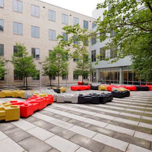 Petit Five (OSU - Hagerty Hall) by Jim Isermann 