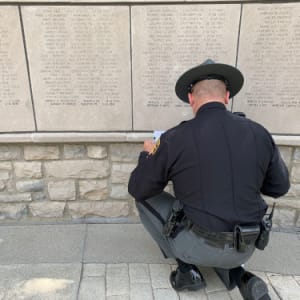 Ohio Peace Officer Memorial (Attorney General - Bureau of Criminal Investigation and Identification) by James Burkart 
