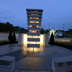 Homage to America's First Responders Memorial (Tri-C - Crile Fire Training Center) by Dale Johnson