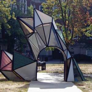Crystal Garden (University of Cincinnati - One Stop Service Center) by Dennis Oppenheim