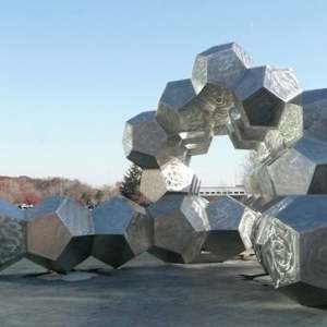 Double Helix: Flowing Balance (Wright State University - Diggs Laboratory for Science Research) by Jon Barlow HUDSON 